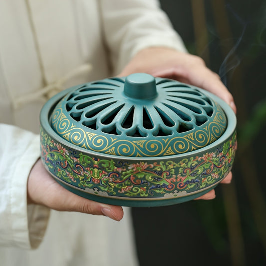Elegant Ceramic Incense Holder