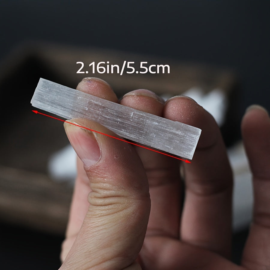 10/20pcs Natural Selenite Crystal Sticks
