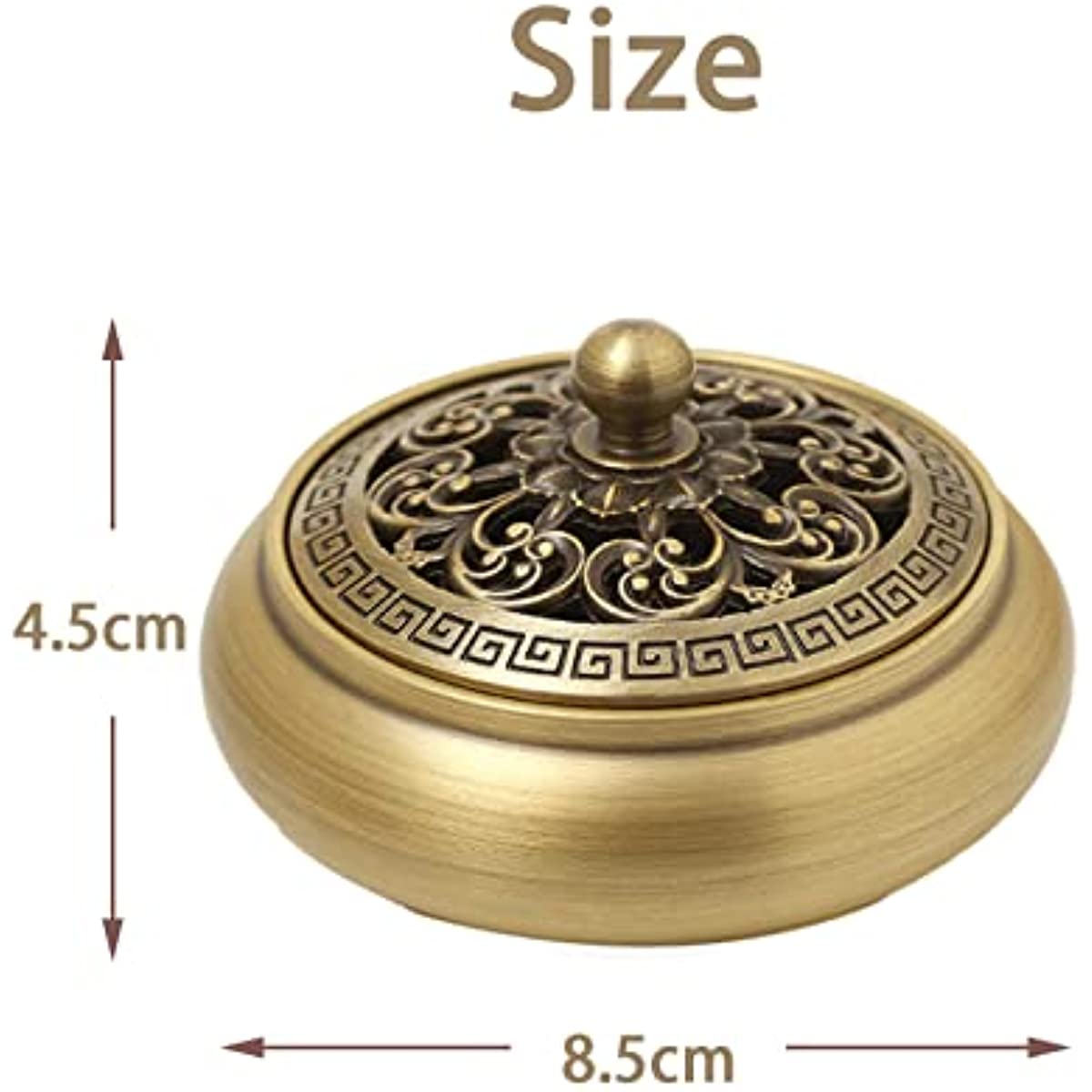 1  Hottest sale Copper Incense Burner 16Pcs Tool set