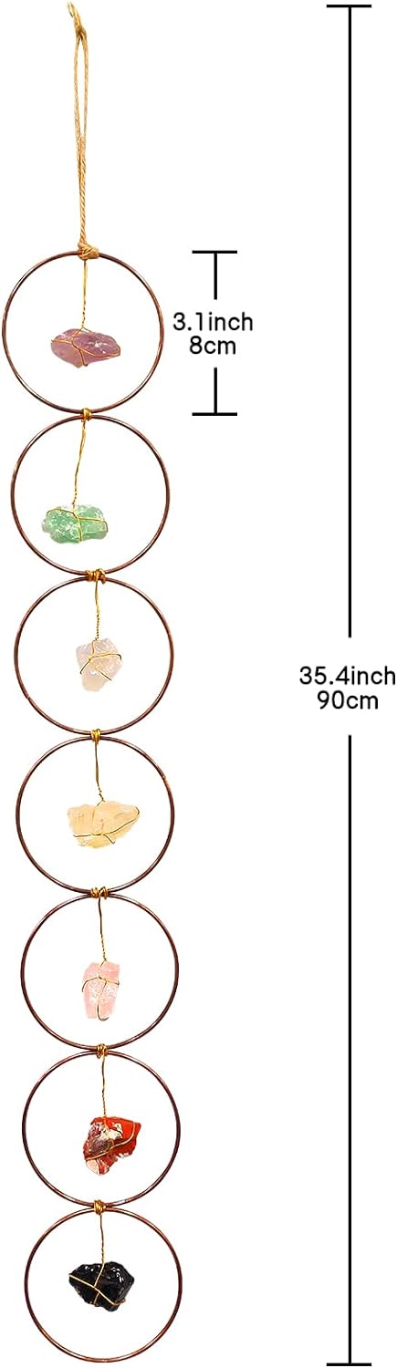 Chakra Gemstone Wall Hanger