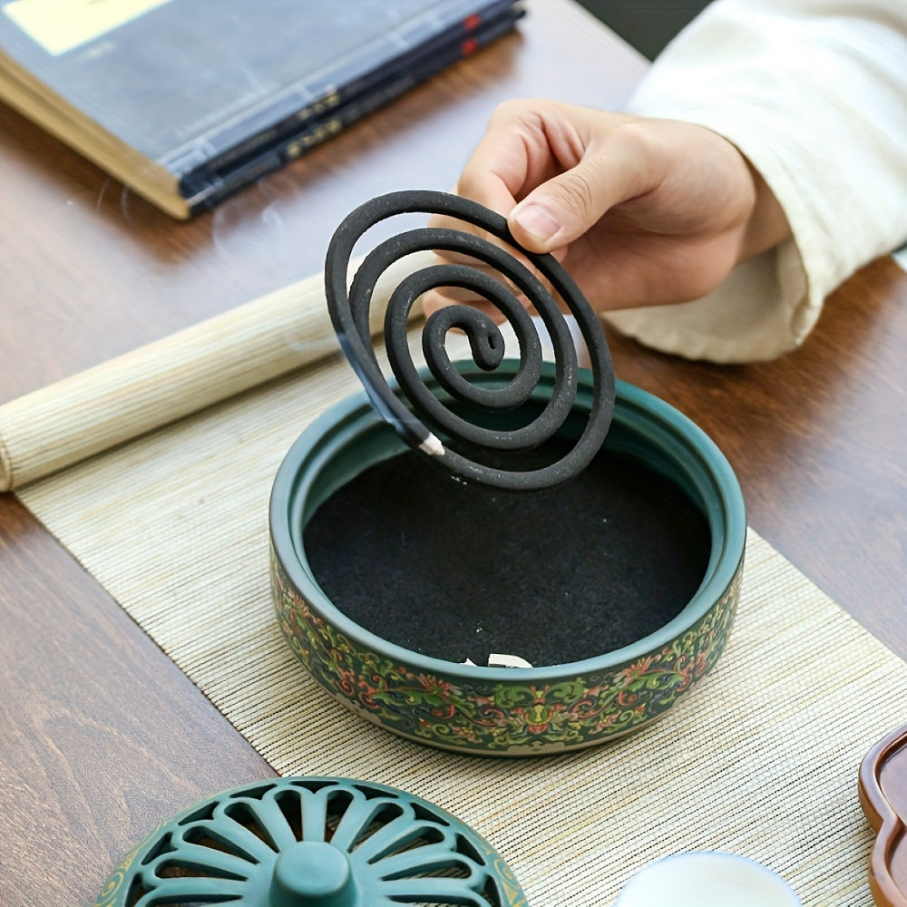 Elegant Ceramic Incense Holder