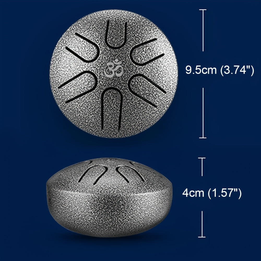 Mini Steel Tongue Drum - 6 Notes