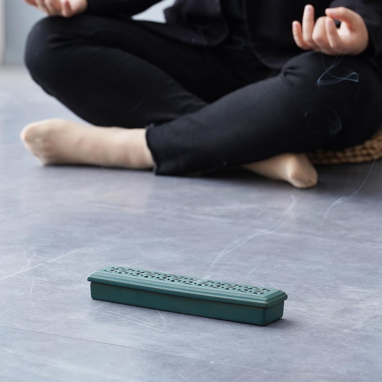 Ceramic Insence-Stick Holder Ash Catcher