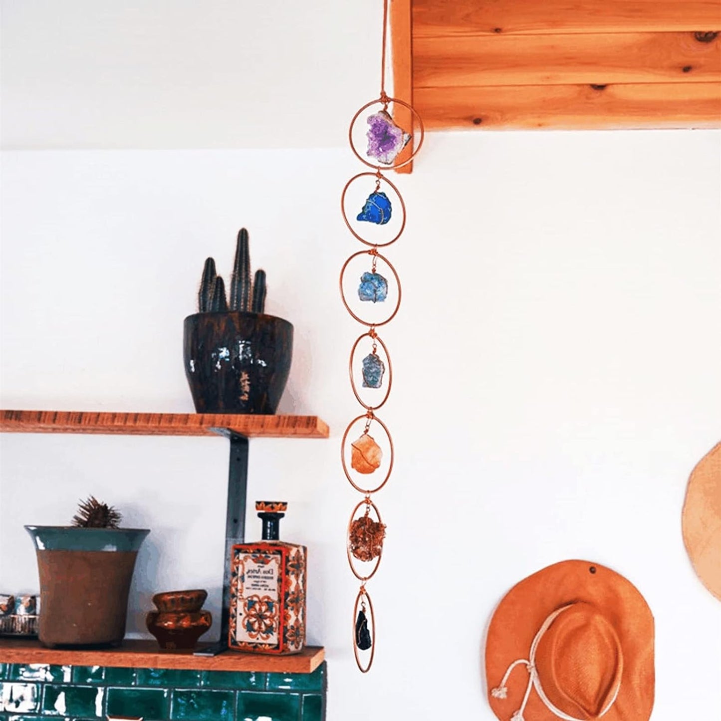 Chakra Gemstone Wall Hanger