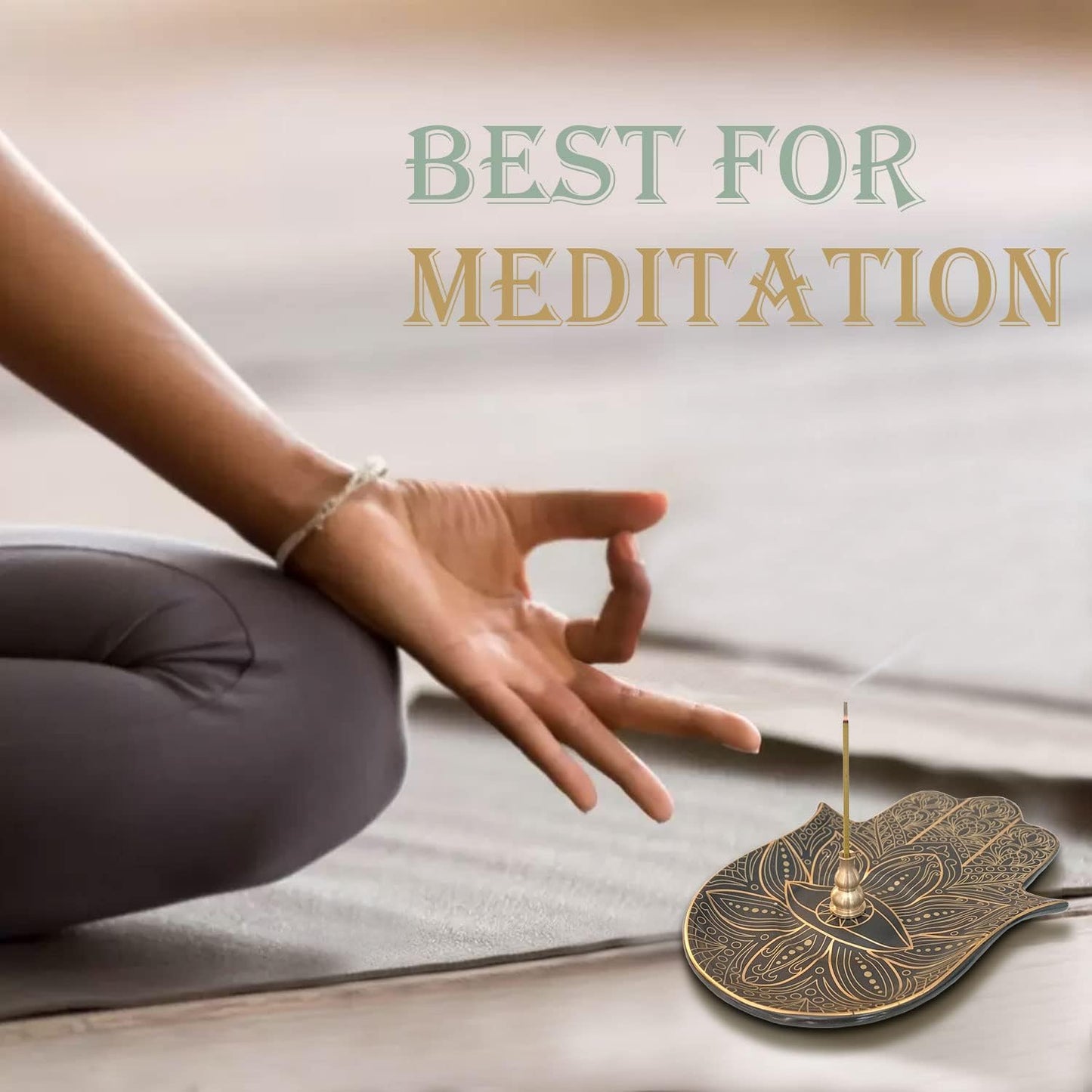 Ceramic  2 in 1 Incense Holder for Sticks and Coil