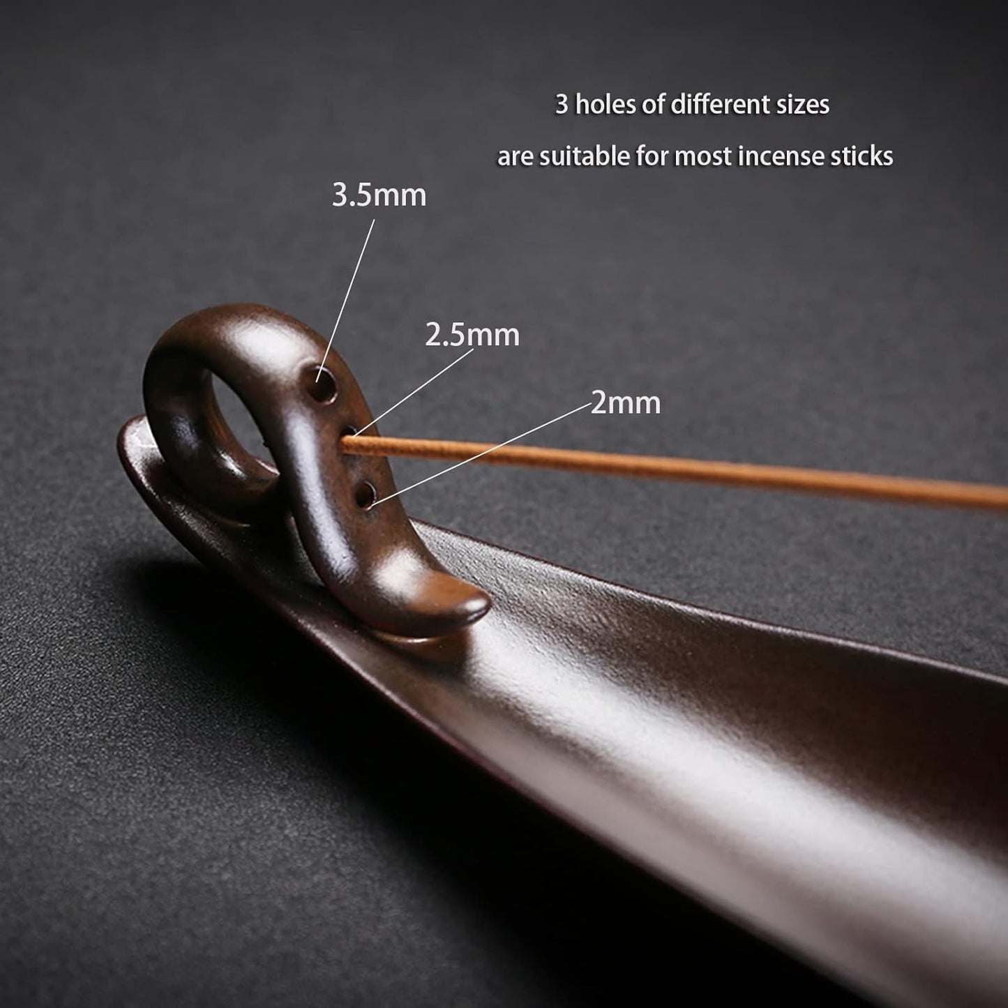 1pcs Incense Stick Holder with 3 Holes