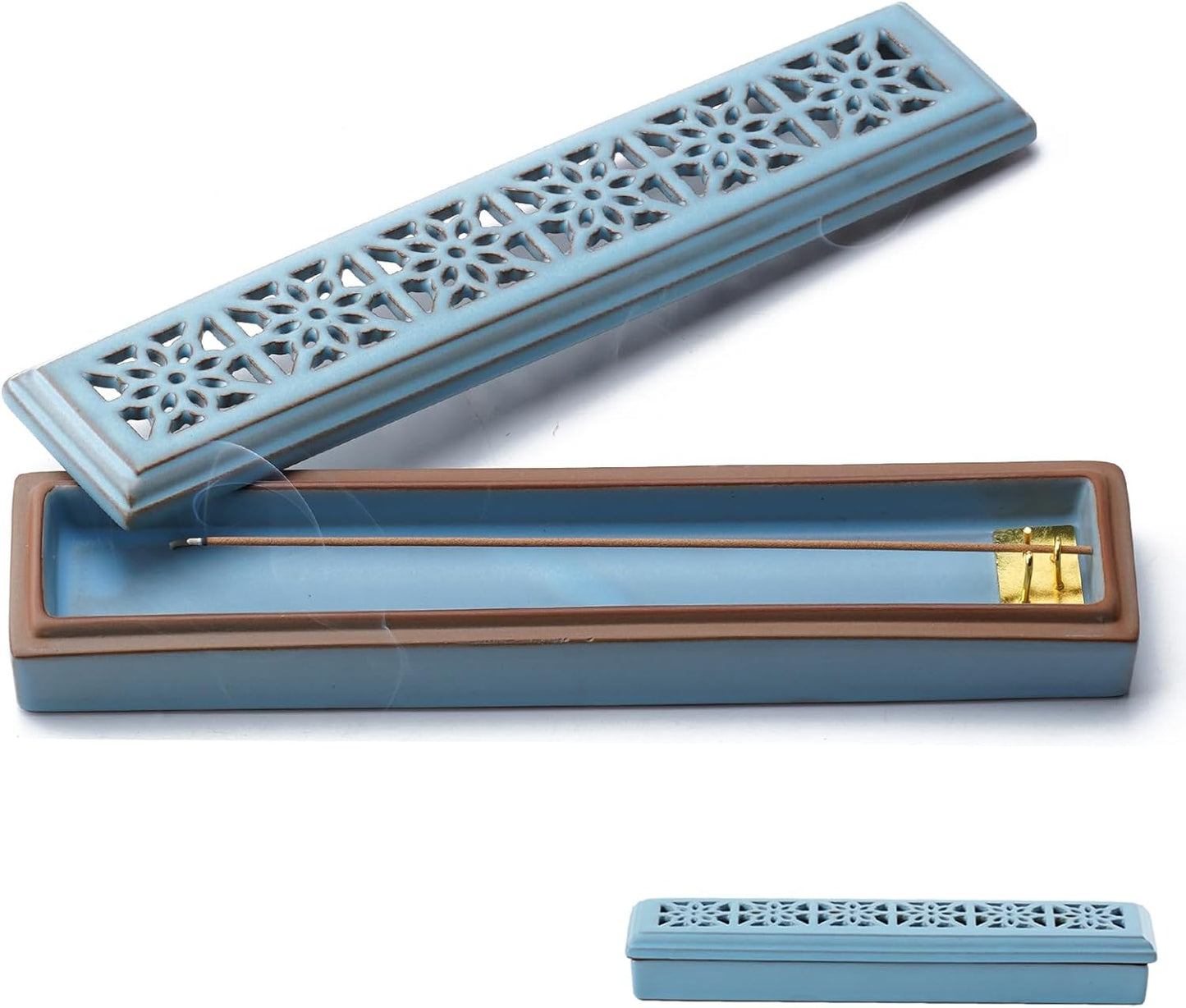 Ceramic Insence-Stick Holder Ash Catcher