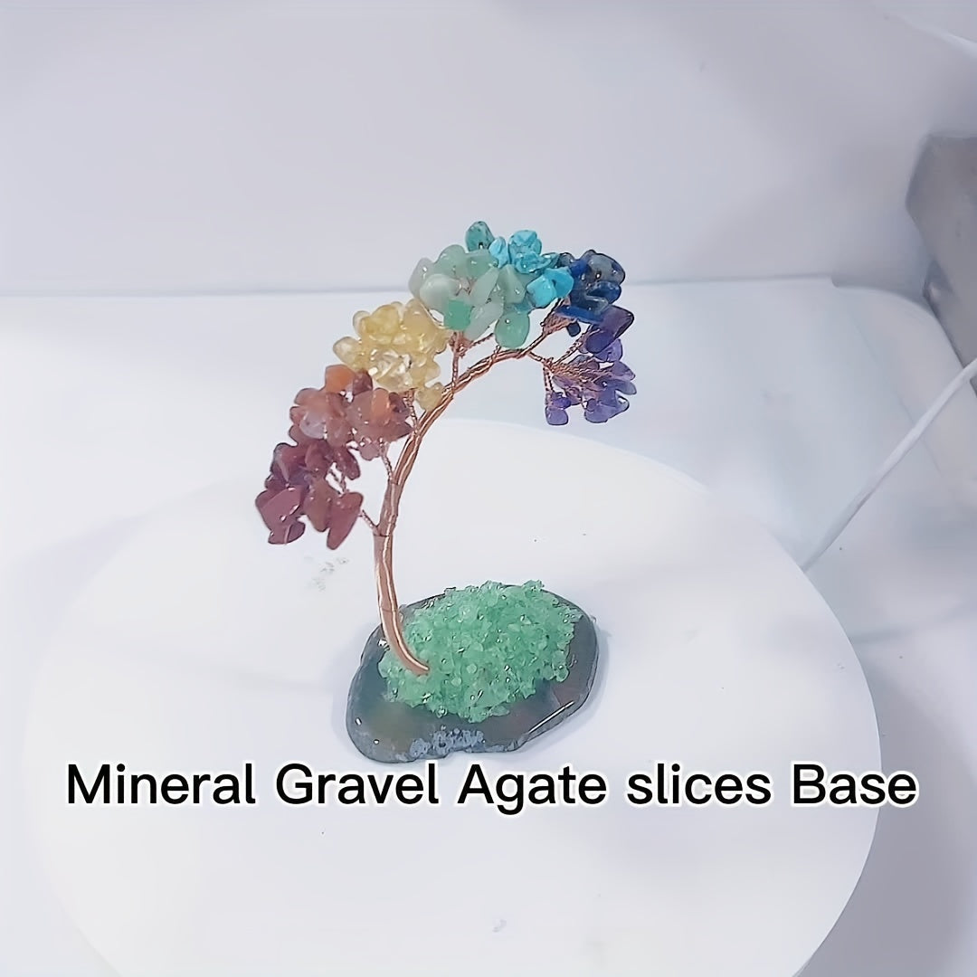 1pc Natural Crystal Tree Ornaments