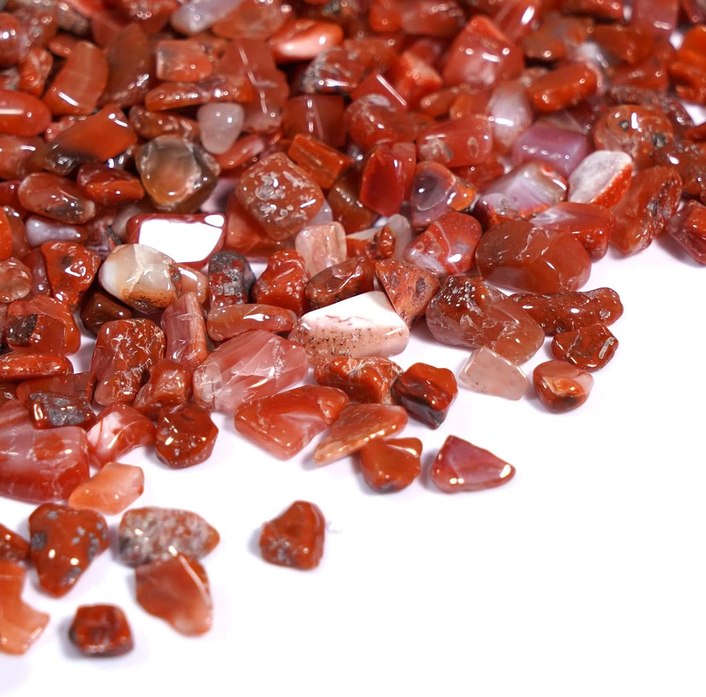 2lb Rose Quartz Natural Crushed 7mm-9mm