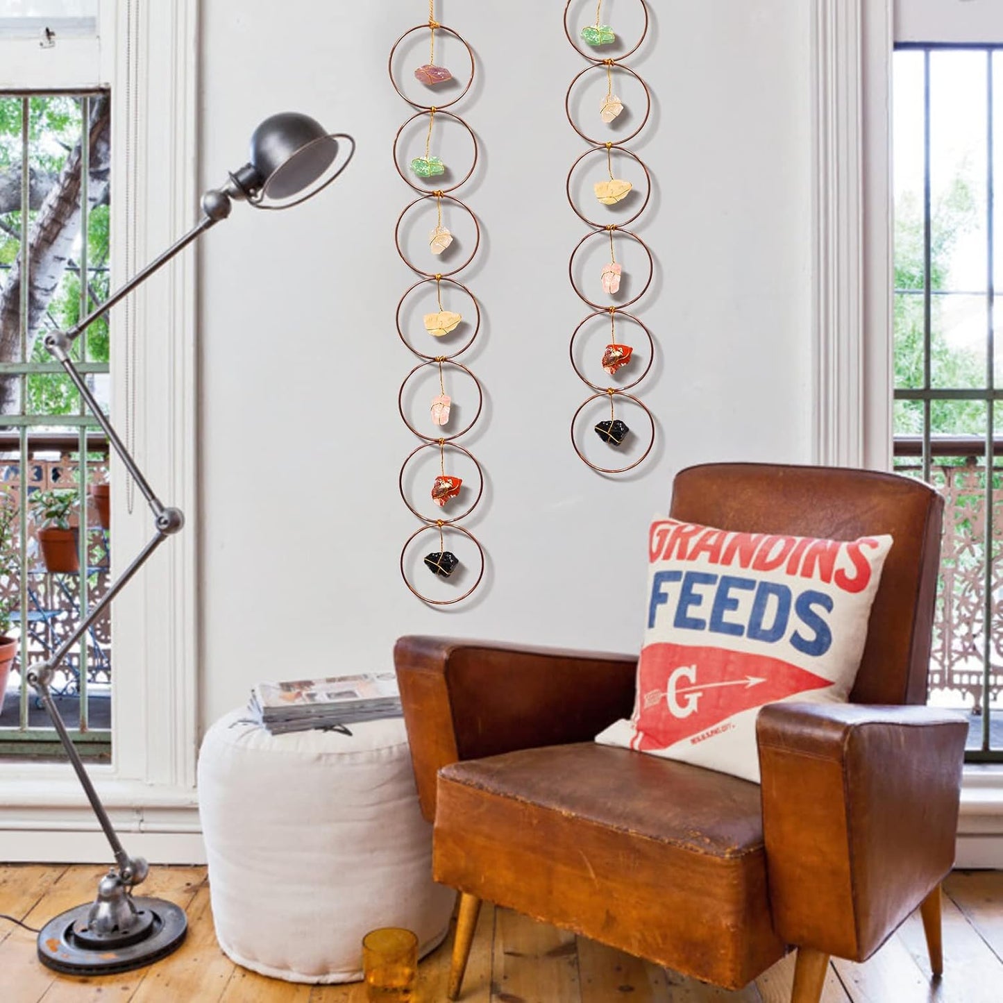 Chakra Gemstone Wall Hanger