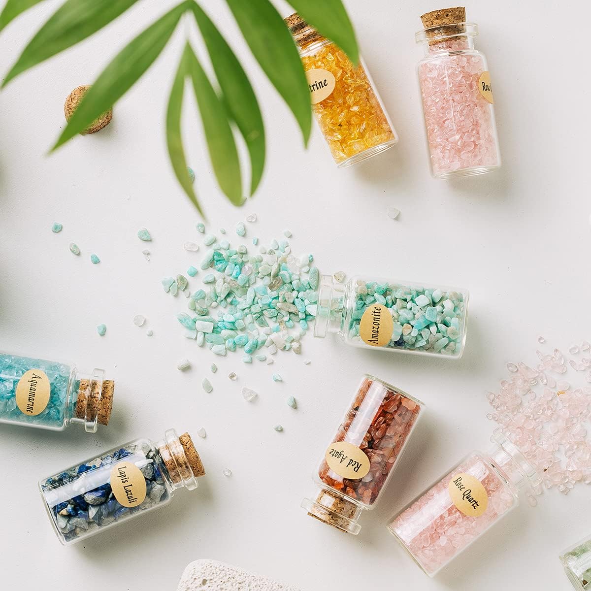 12 Different Crystals Healing Stone