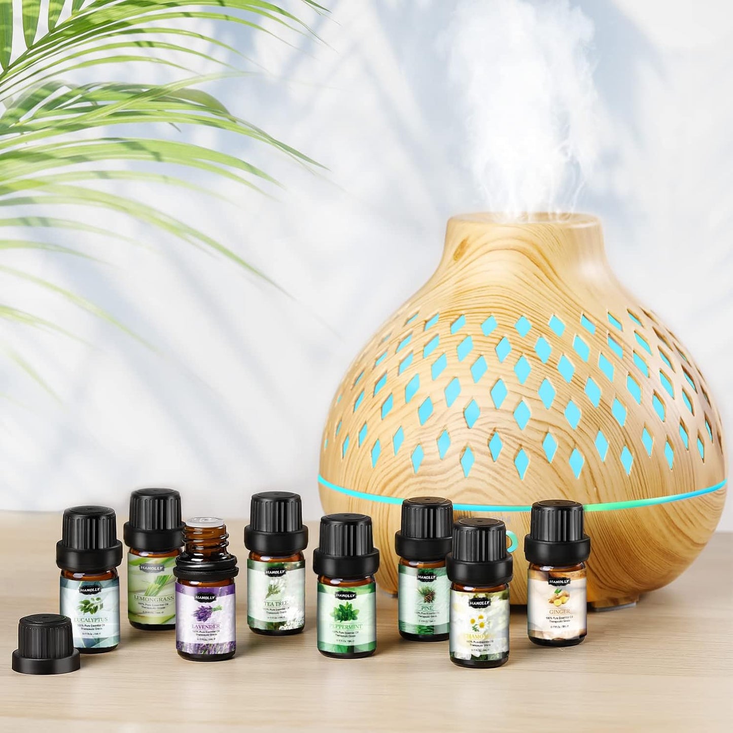 Aromatherapy Essential Oil Set: with 26 x 5ml Bottles