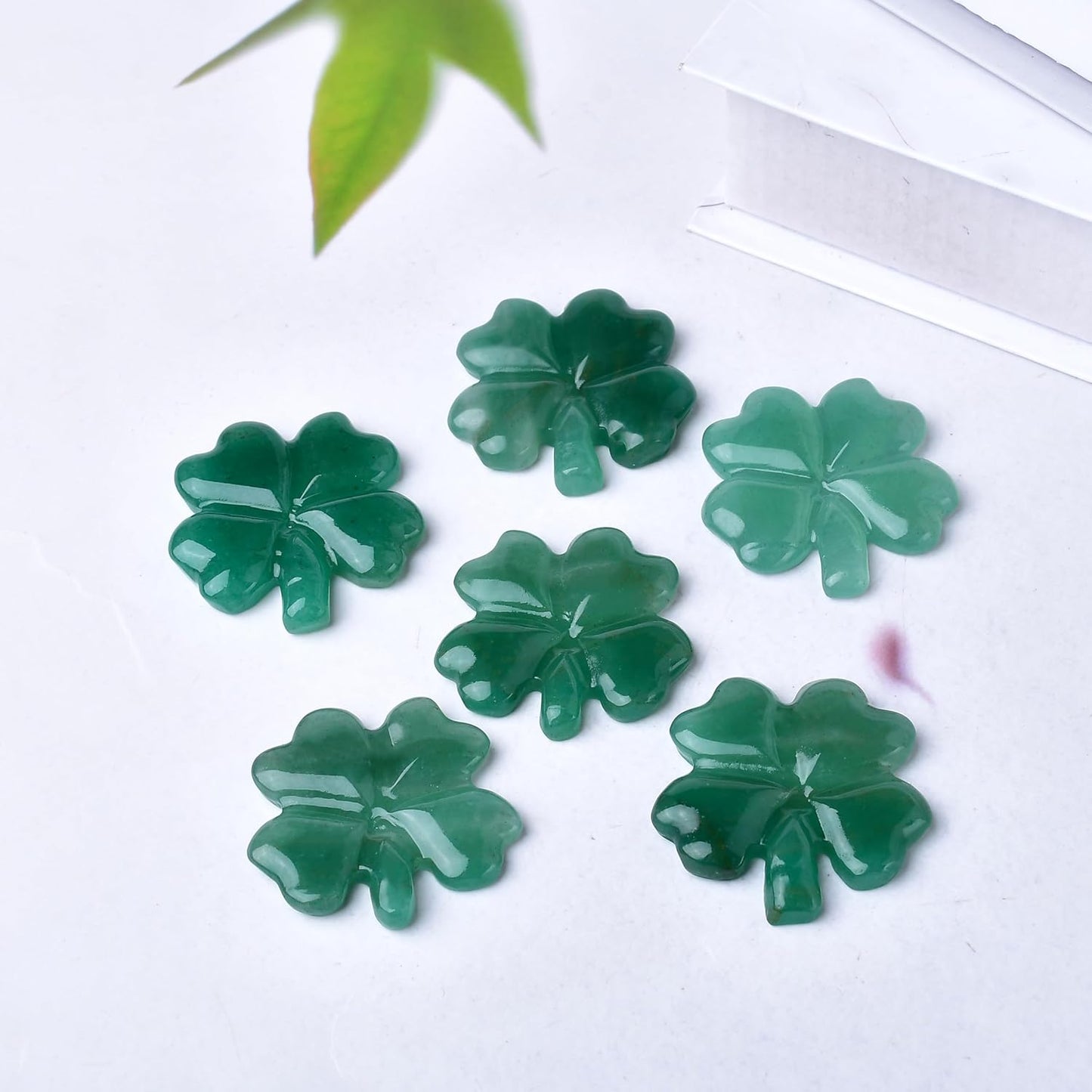1PC Natural Green Aventurine Four Leaf