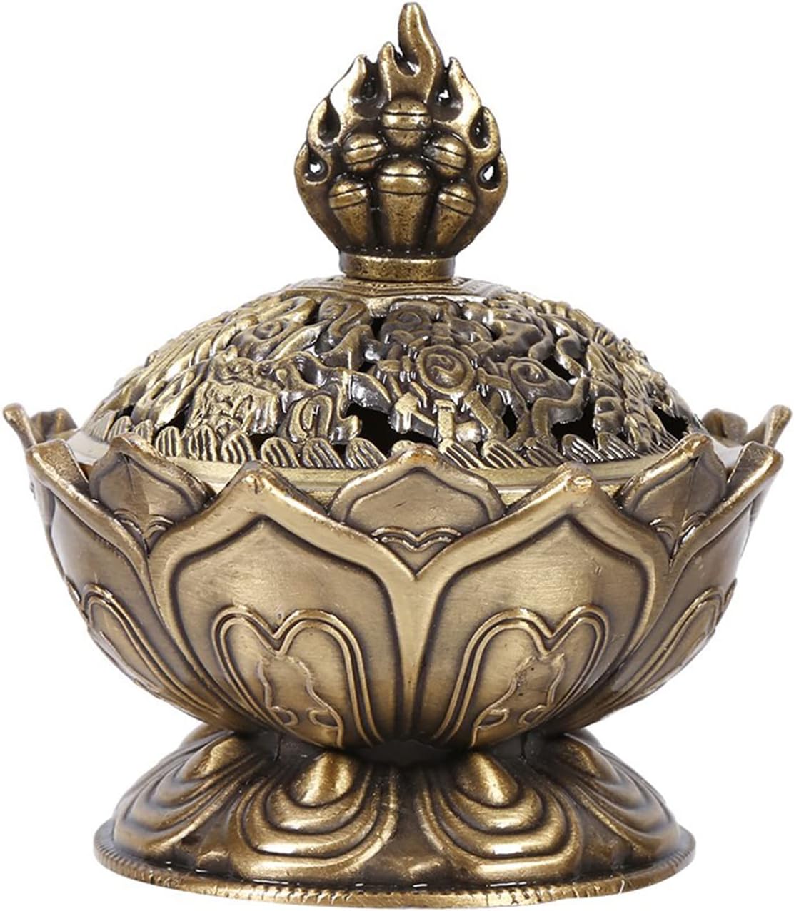 Classic Lotus, Vintage Cone Charcoal Incense Burner