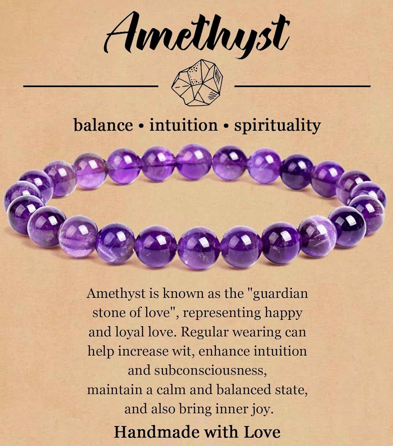 Natural Stone Bracelet for Women & Men