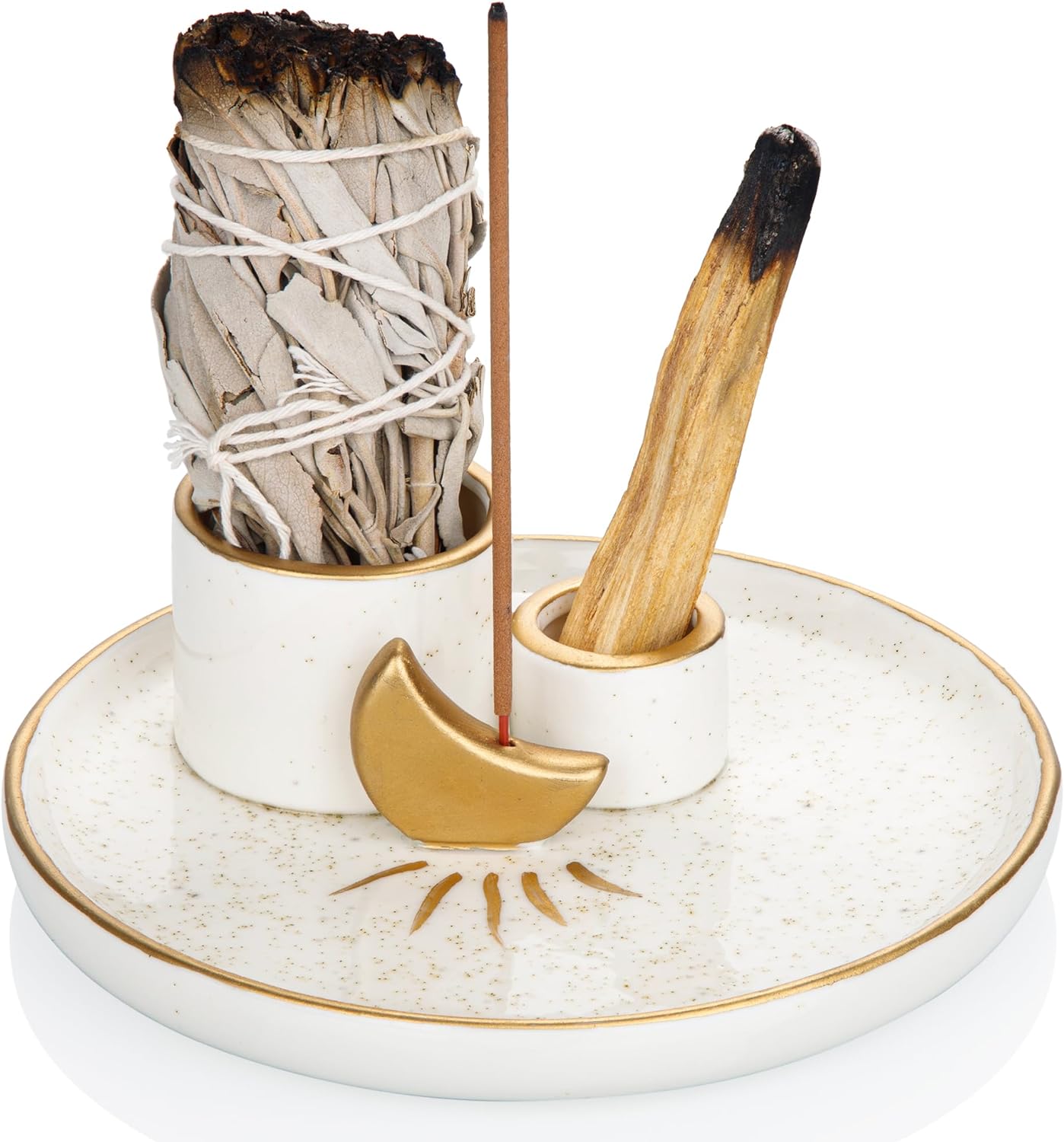 4 in 1 Incense and Candle Holder