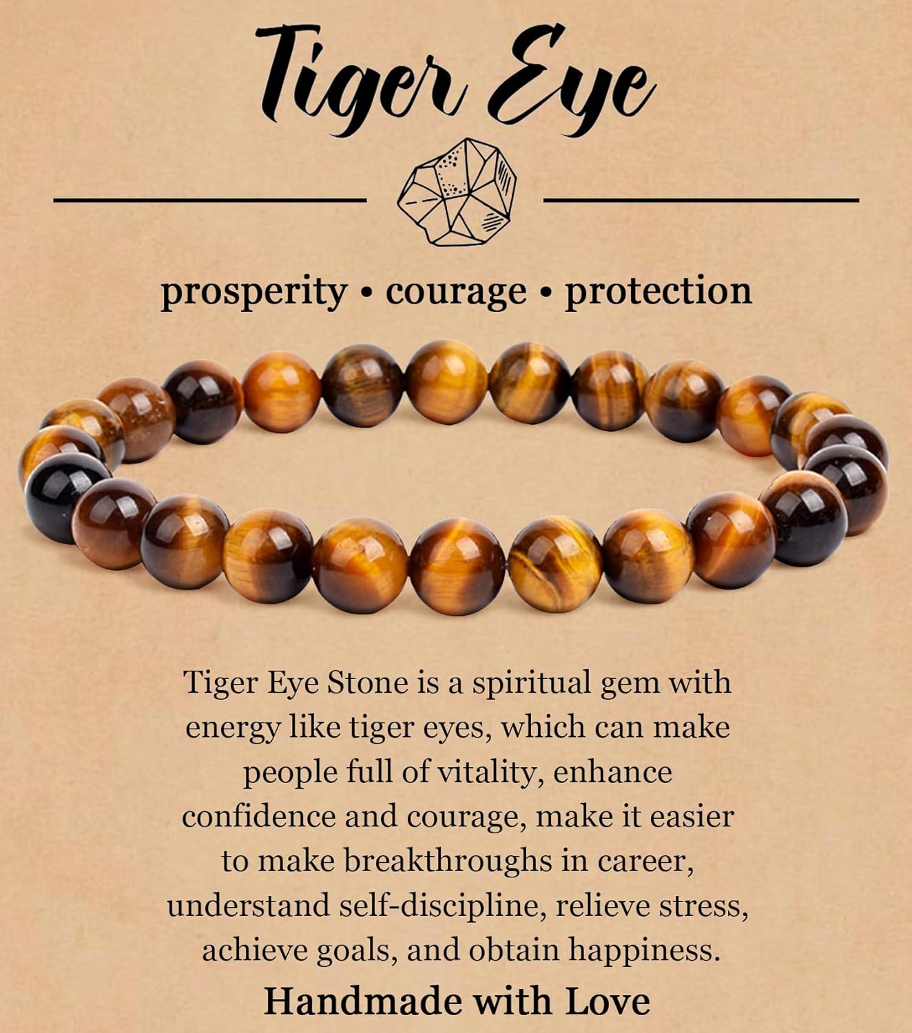 Natural Stone Bracelet for Women & Men