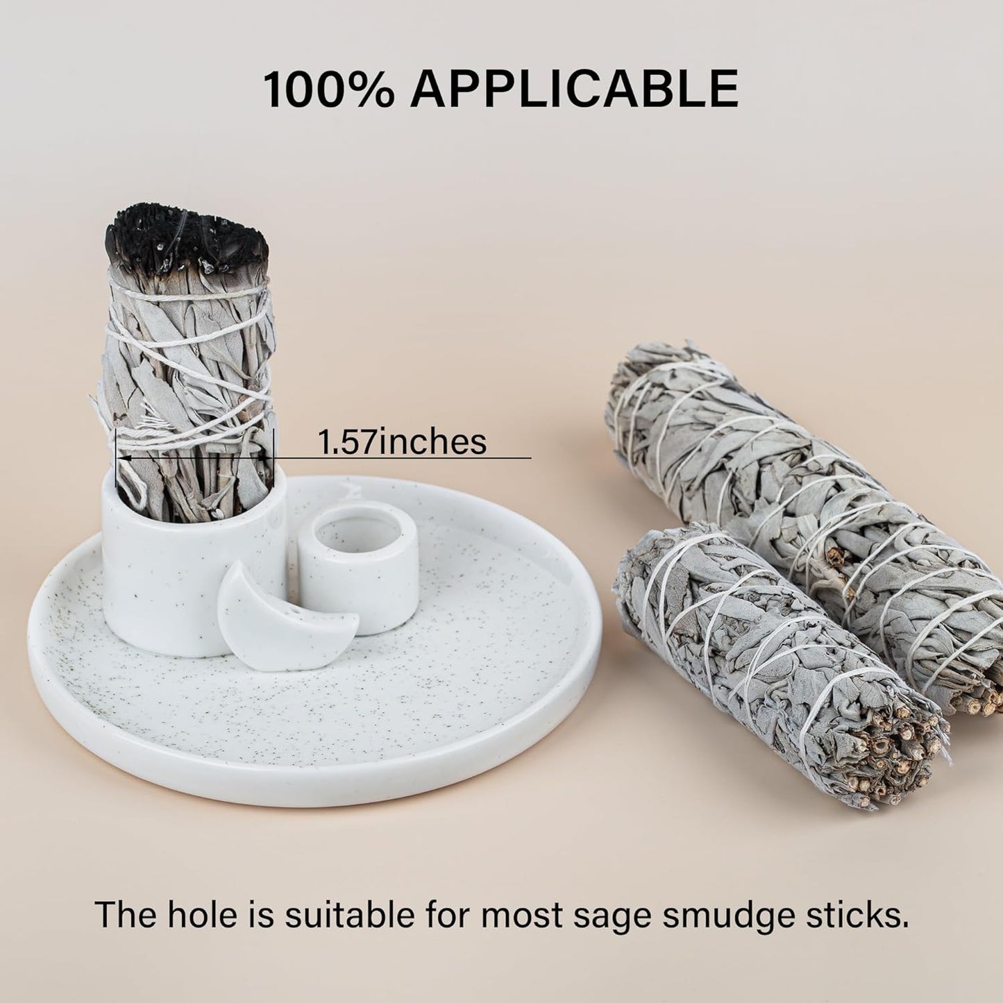 4 in 1 Incense and Candle Holder