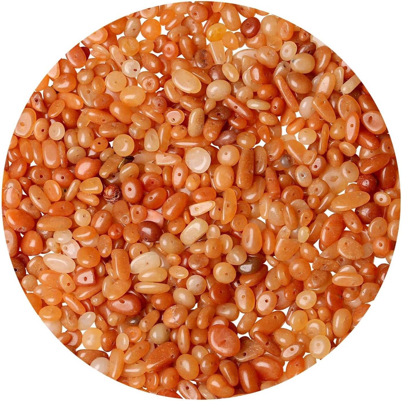 7 Chakra 400pcs Natural Chip Stone Beads 5-8mm