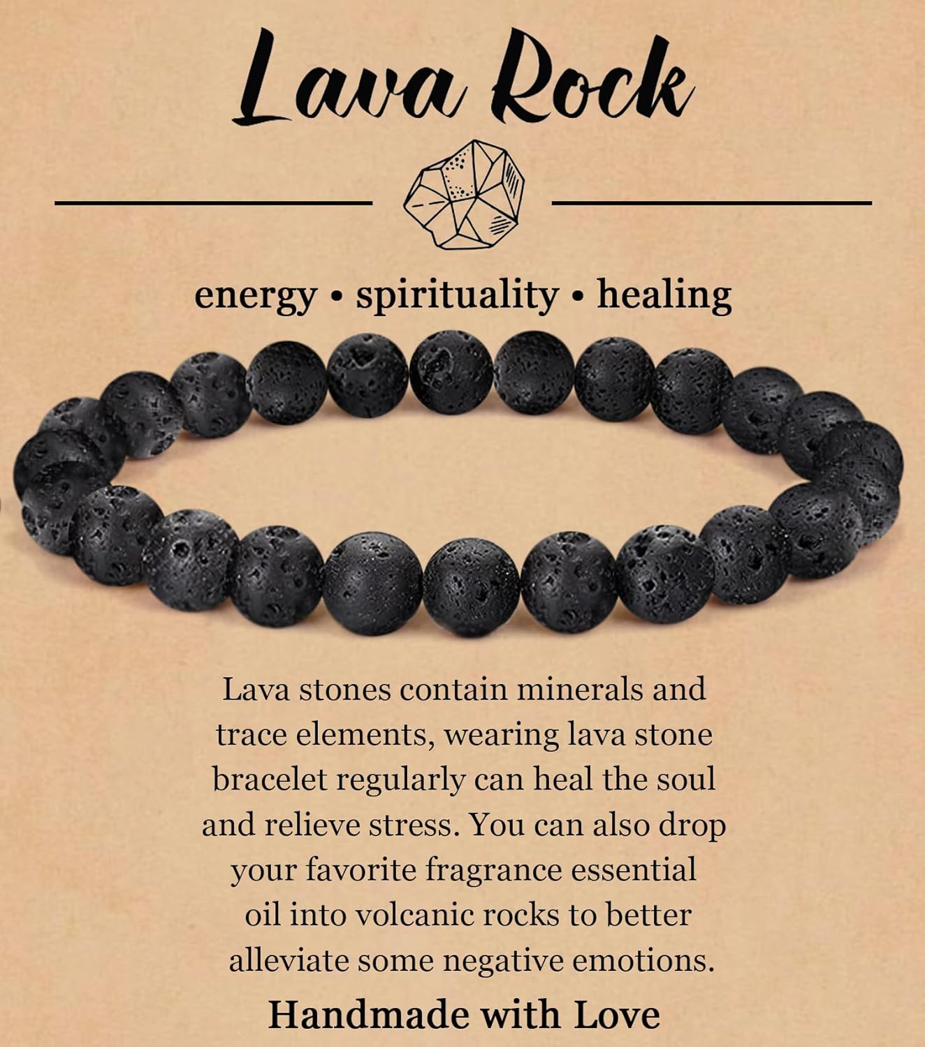 Natural Stone Bracelet for Women & Men