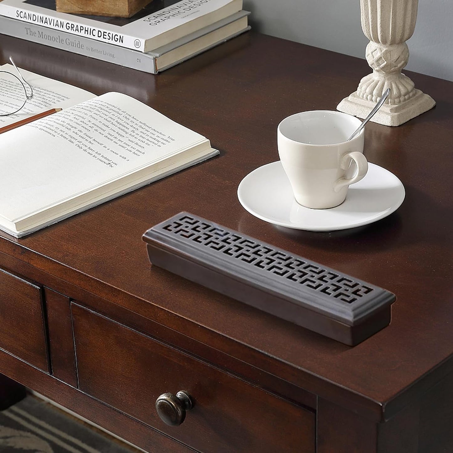 Ceramic Insence-Stick Holder Ash Catcher