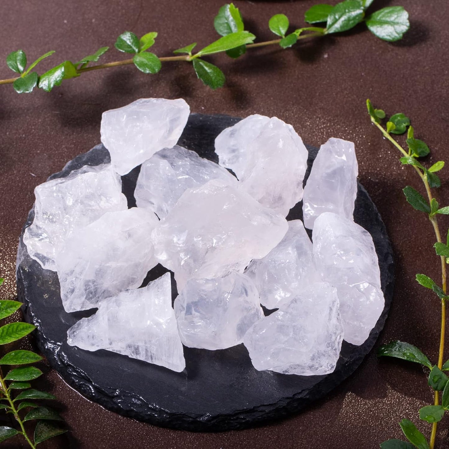 1 lb Bulk Rose Quartz Rough Stones: Large 1"