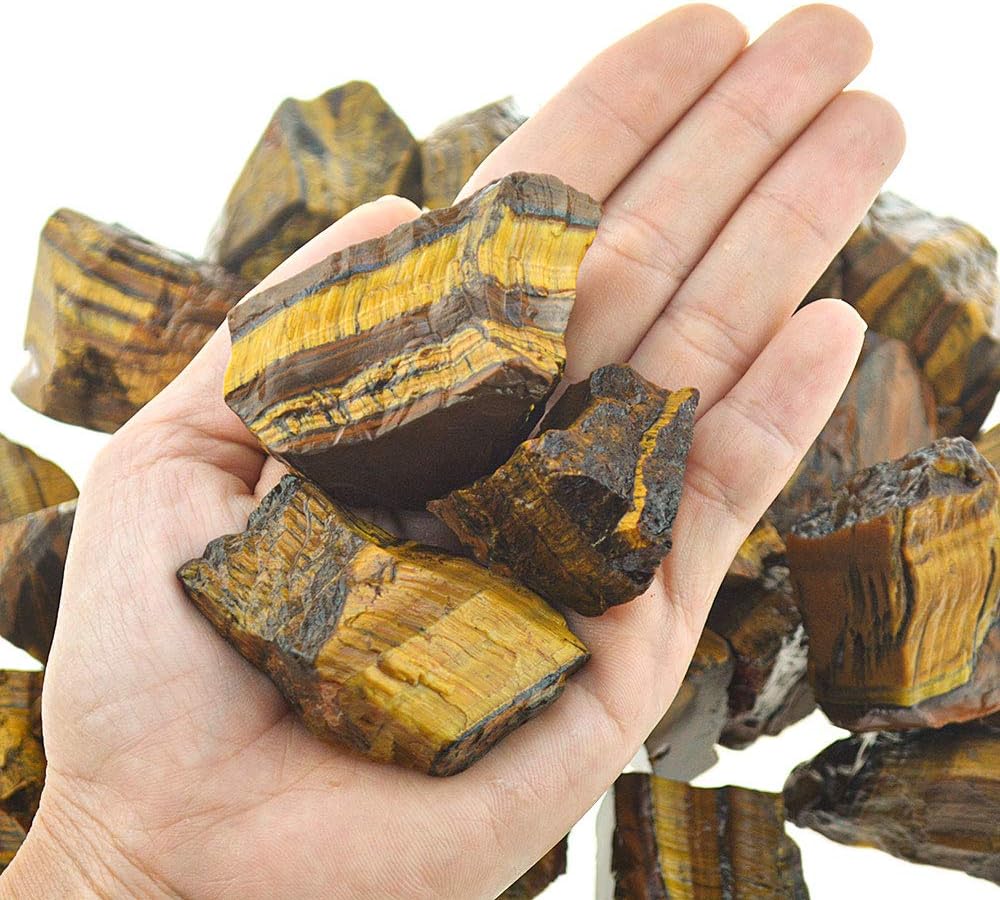 1 lb Bulk Rose Quartz Rough Stones: Large 1"