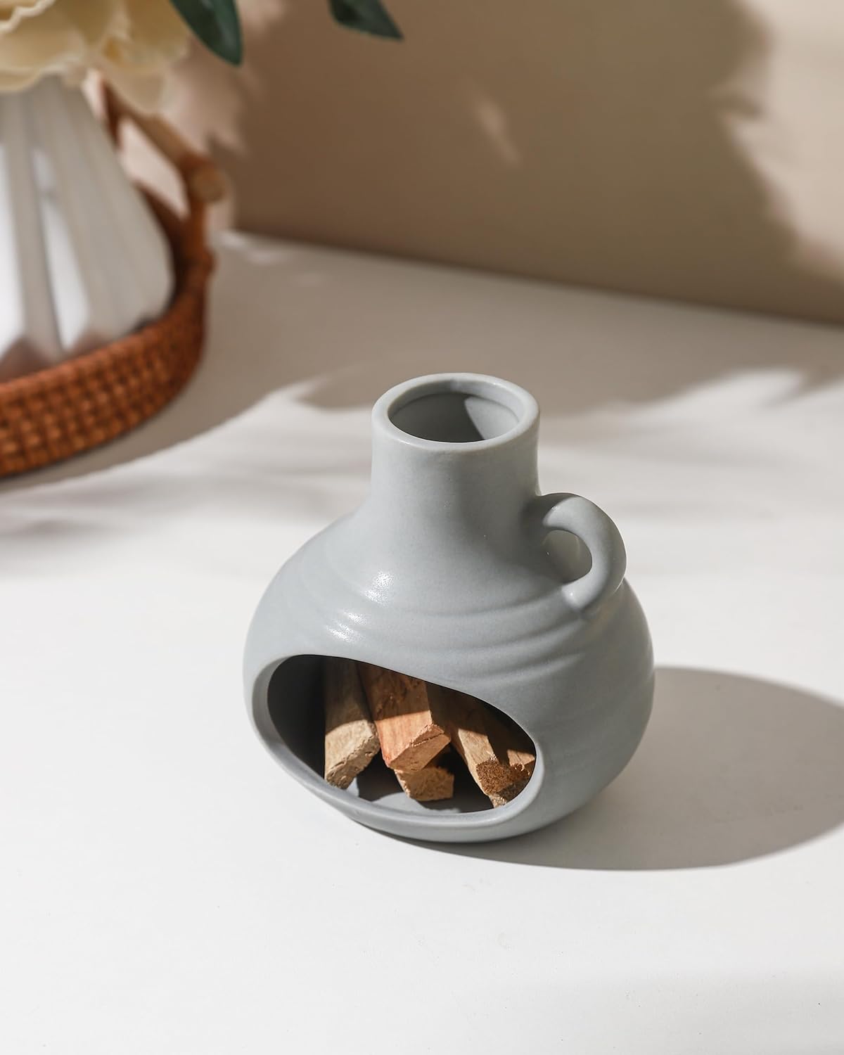 3 in 1 Incense Holder Burner for Palo Santo Sticks Sage