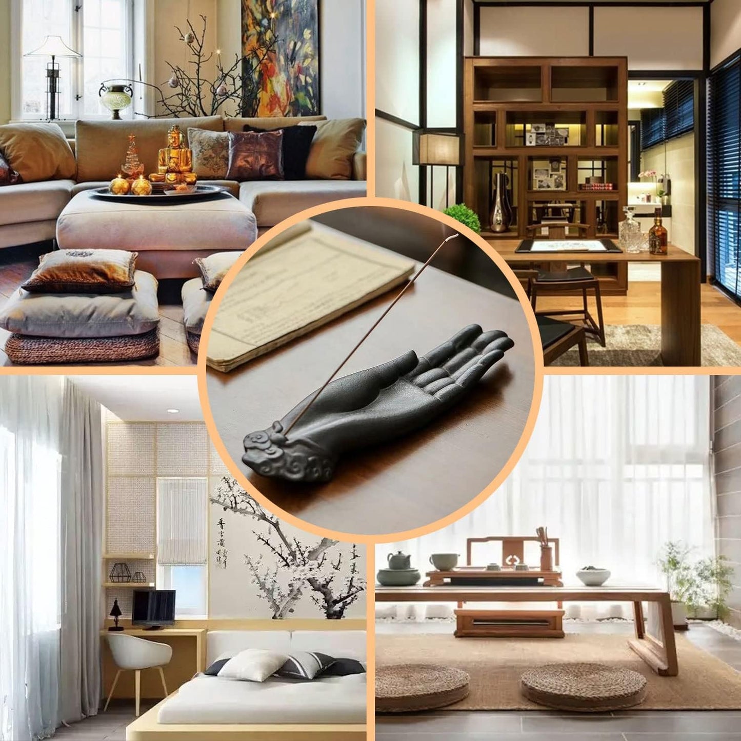 Ceramic Incense Holder for Sticks