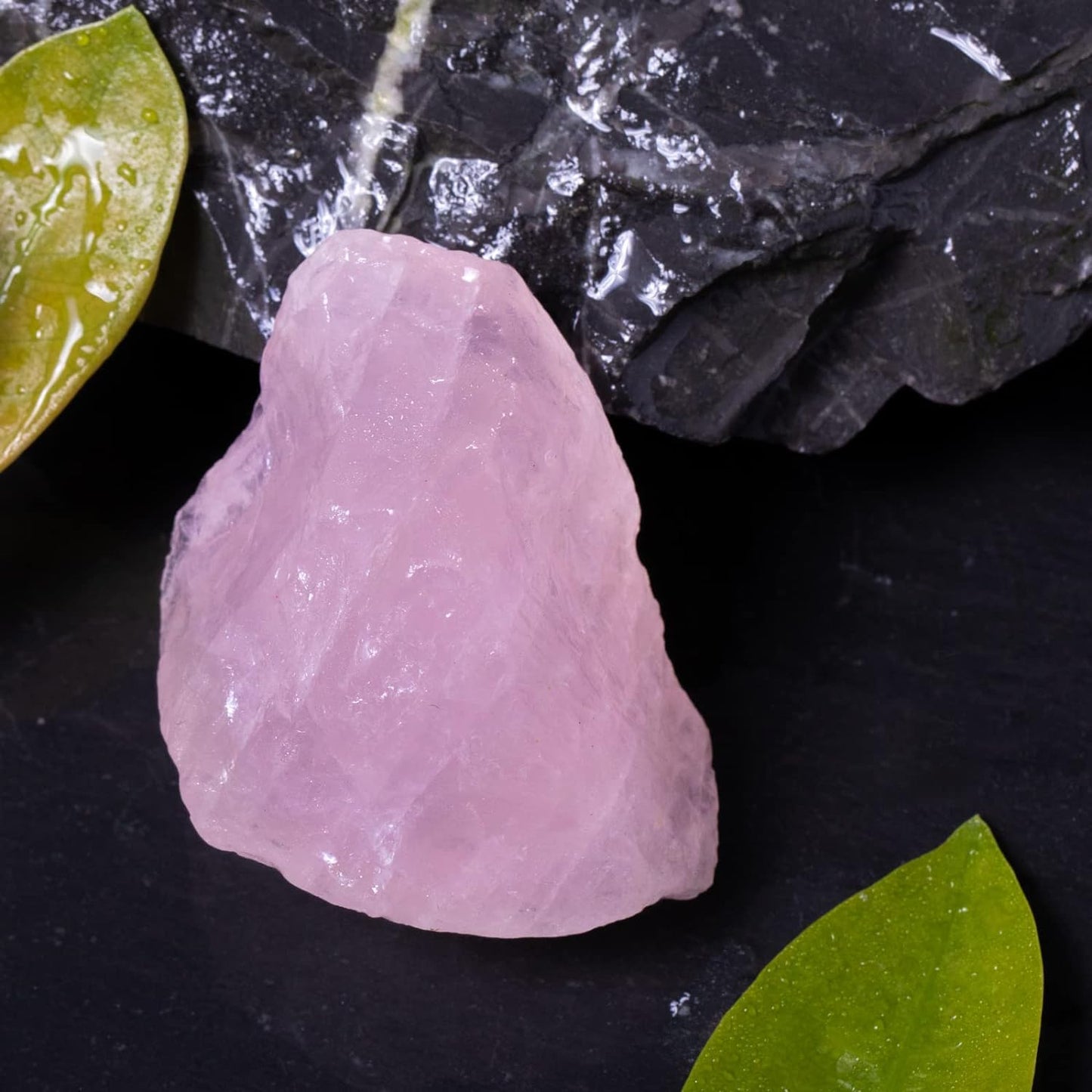 1 lb Bulk Rose Quartz Rough Stones: Large 1"