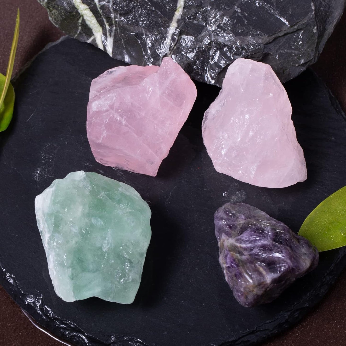 1 lb Bulk Rose Quartz Rough Stones: Large 1"