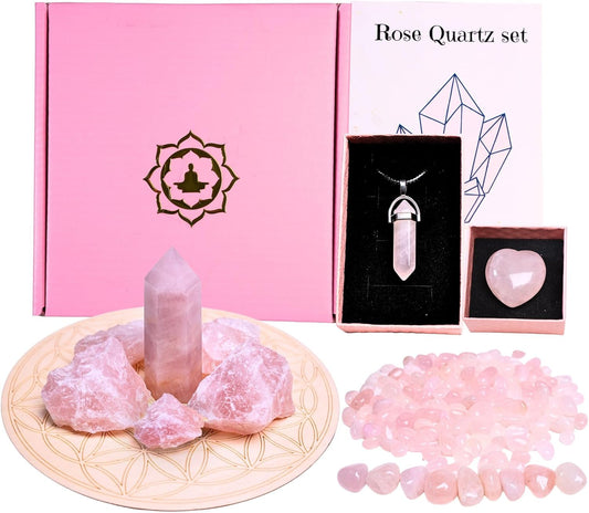 Rose Quartz Healing Set