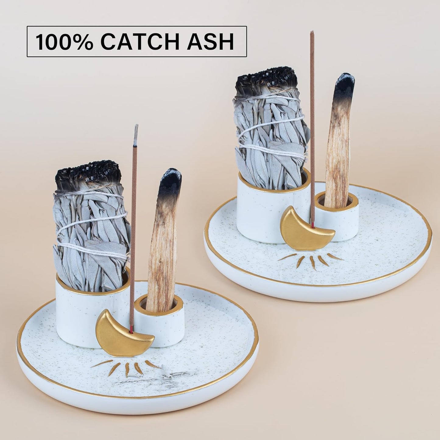 4 in 1 Incense and Candle Holder