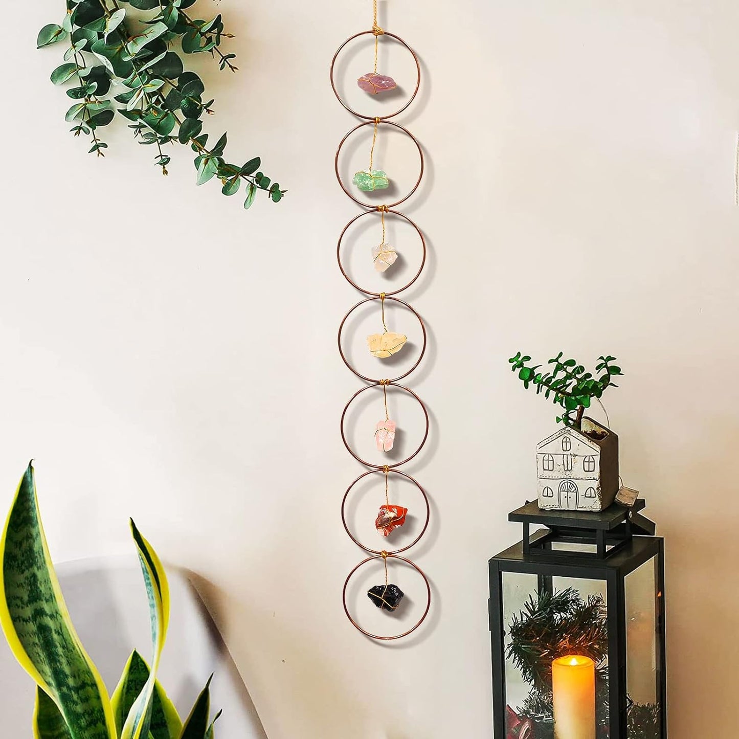Chakra Gemstone Wall Hanger