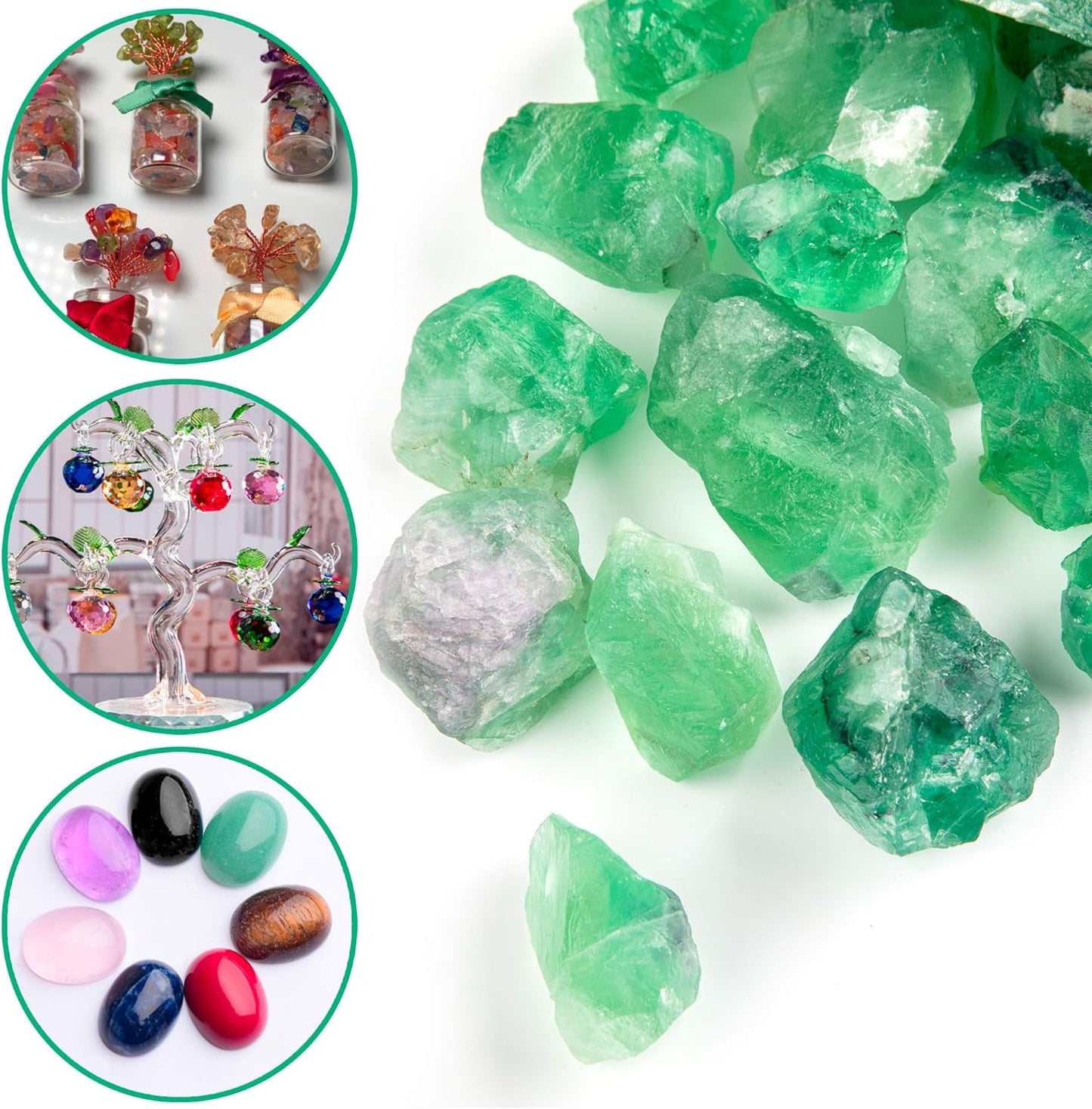 1 lb Bulk Rose Quartz Rough Stones: Large 1"