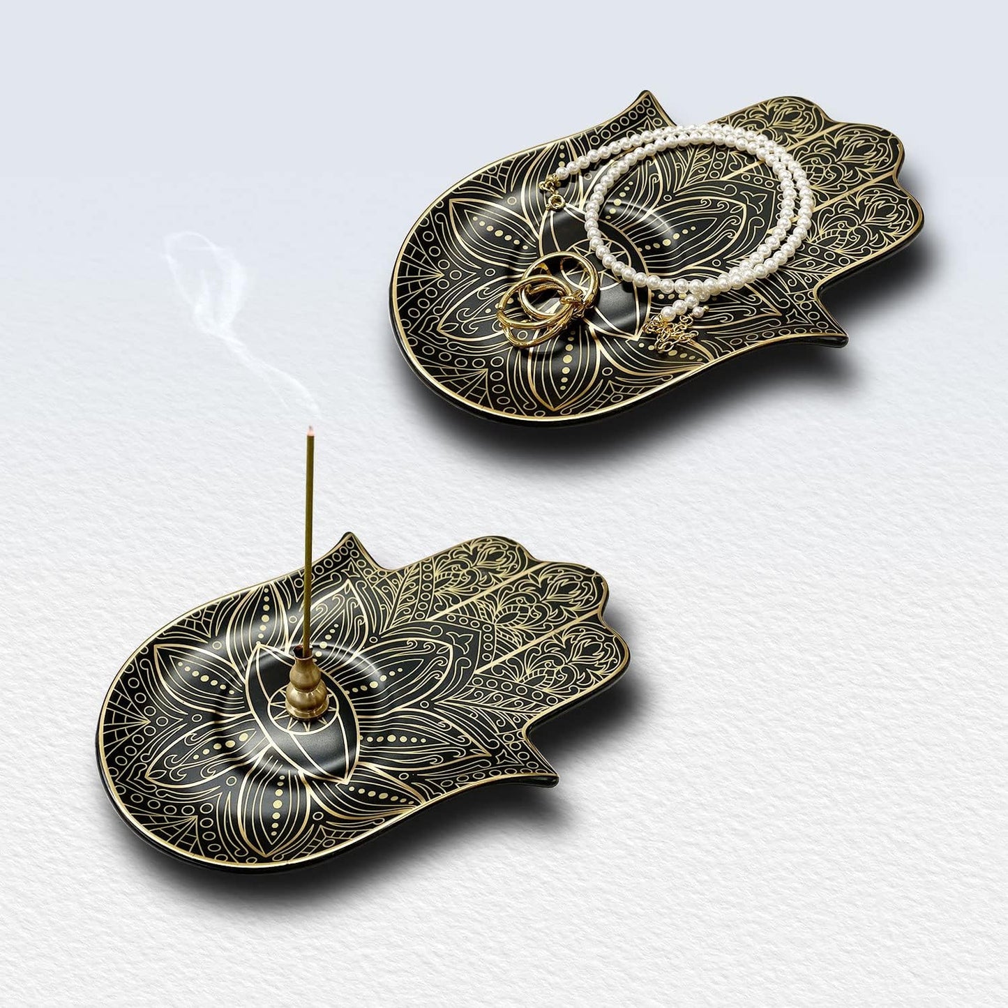 Ceramic  2 in 1 Incense Holder for Sticks and Coil