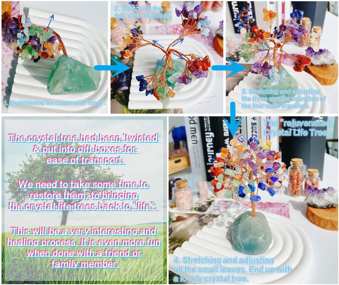 Amethyst Crystal Tree