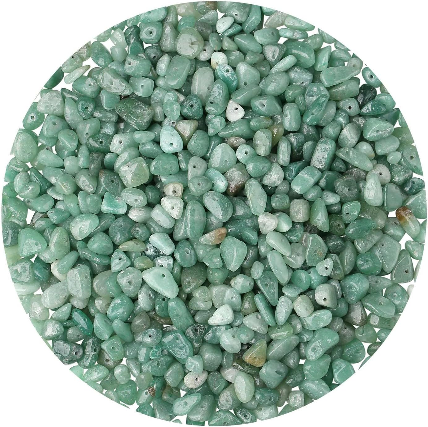 7 Chakra 400pcs Natural Chip Stone Beads 5-8mm