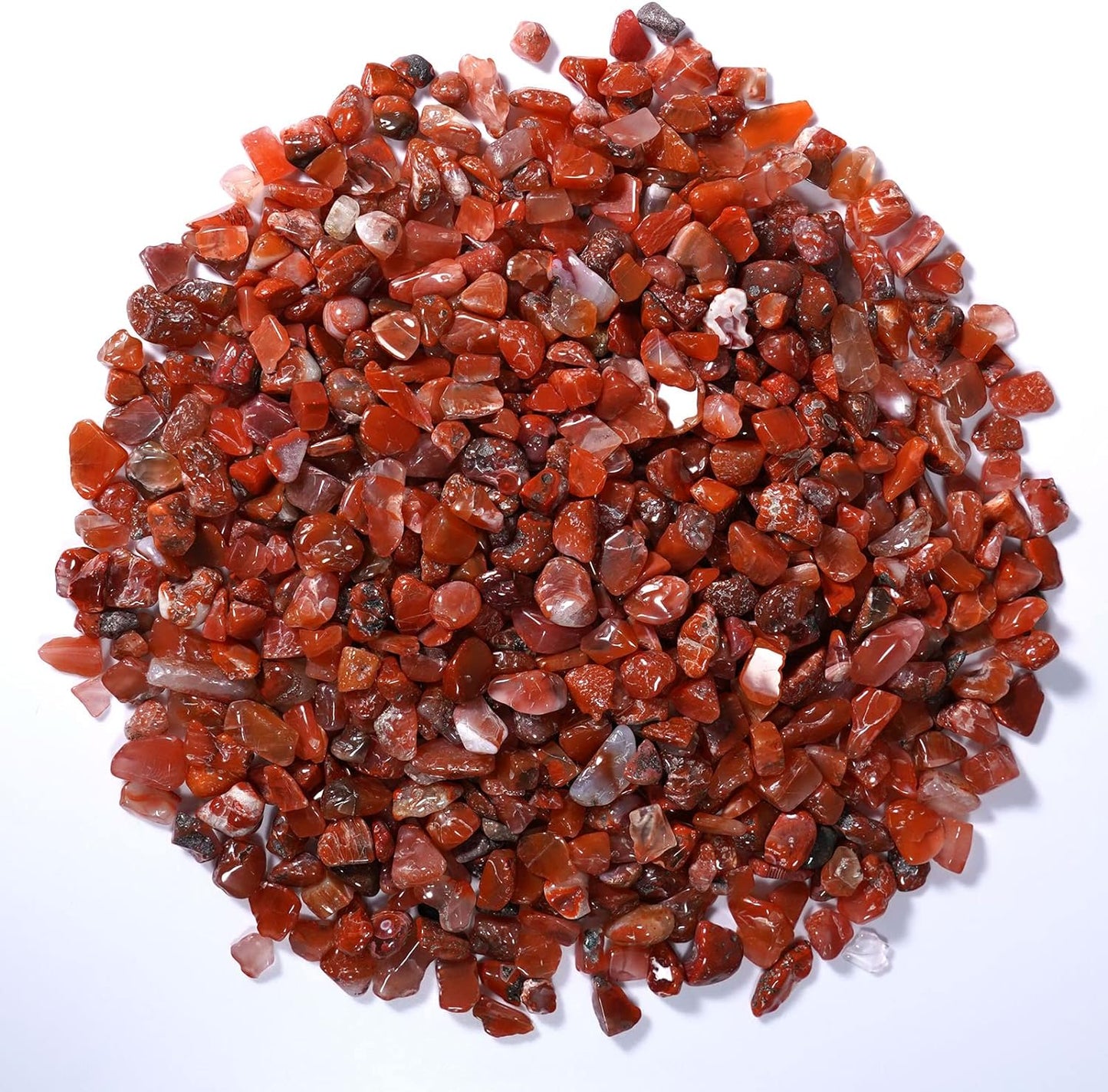 2lb Rose Quartz Natural Crushed 7mm-9mm