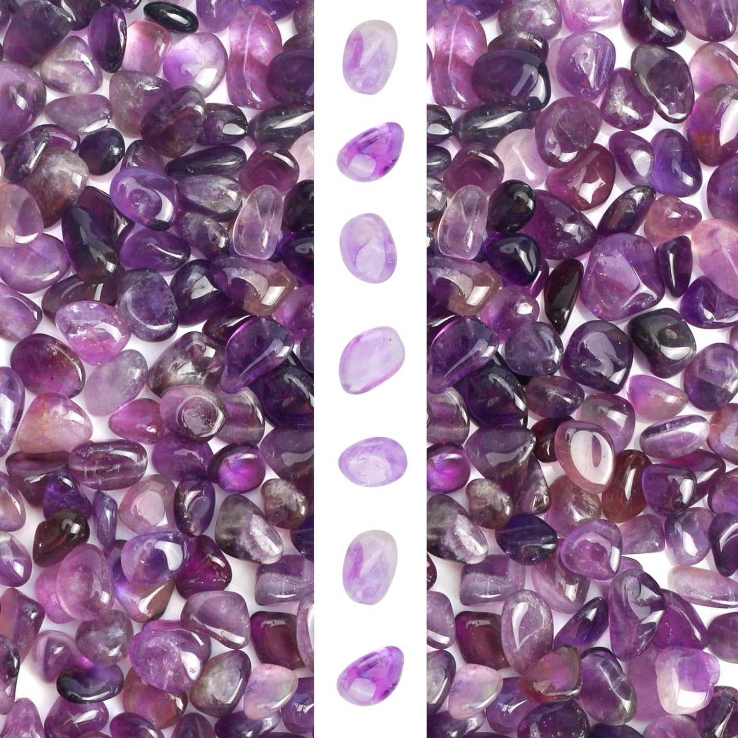 2lb Rose Quartz Natural Crushed 7mm-9mm