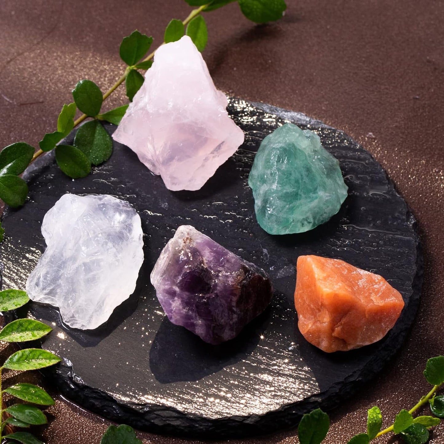 1 lb Bulk Rose Quartz Rough Stones: Large 1"