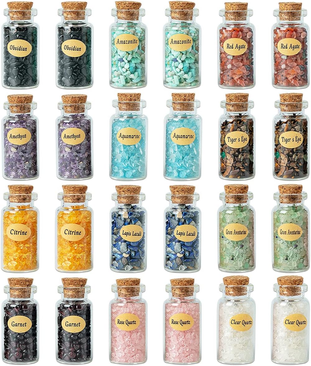 12 Different Crystals Healing Stone