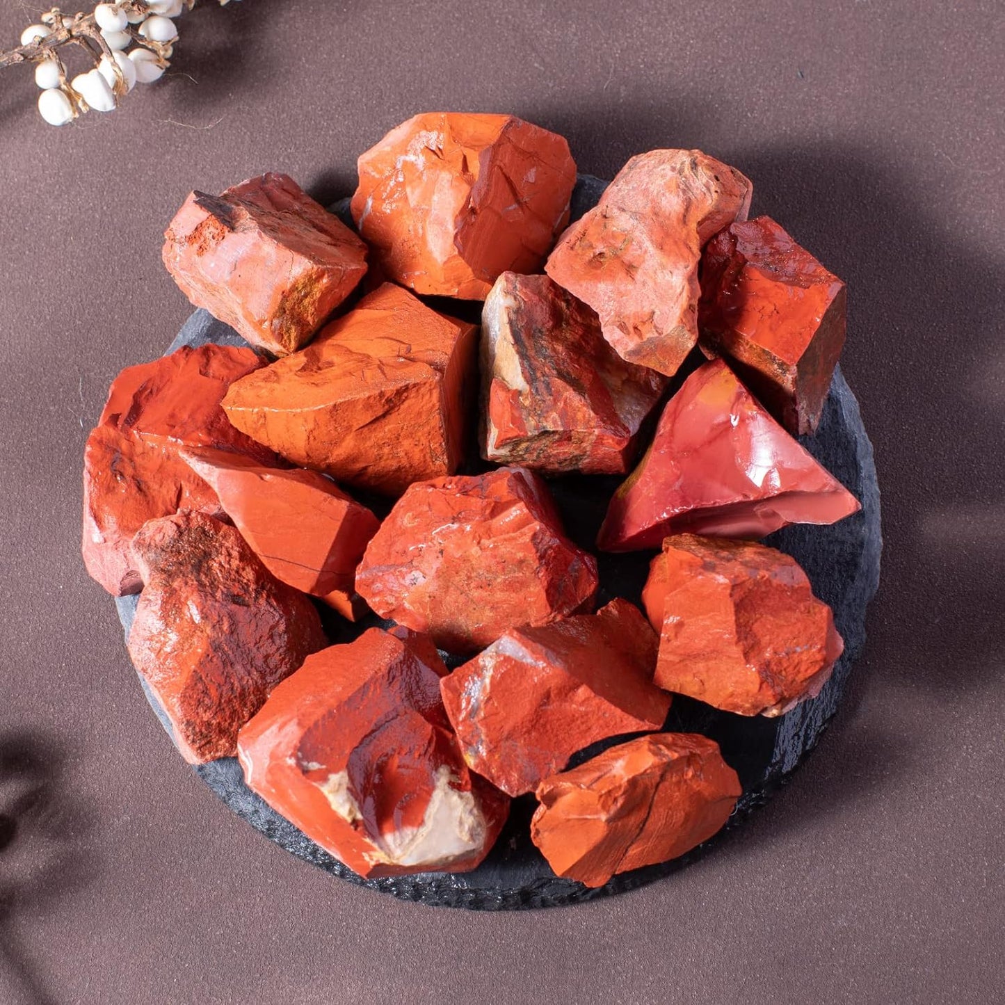 1 lb Bulk Rose Quartz Rough Stones: Large 1"