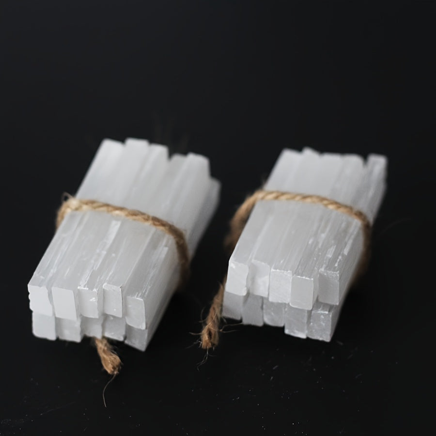 10/20pcs Natural Selenite Crystal Sticks