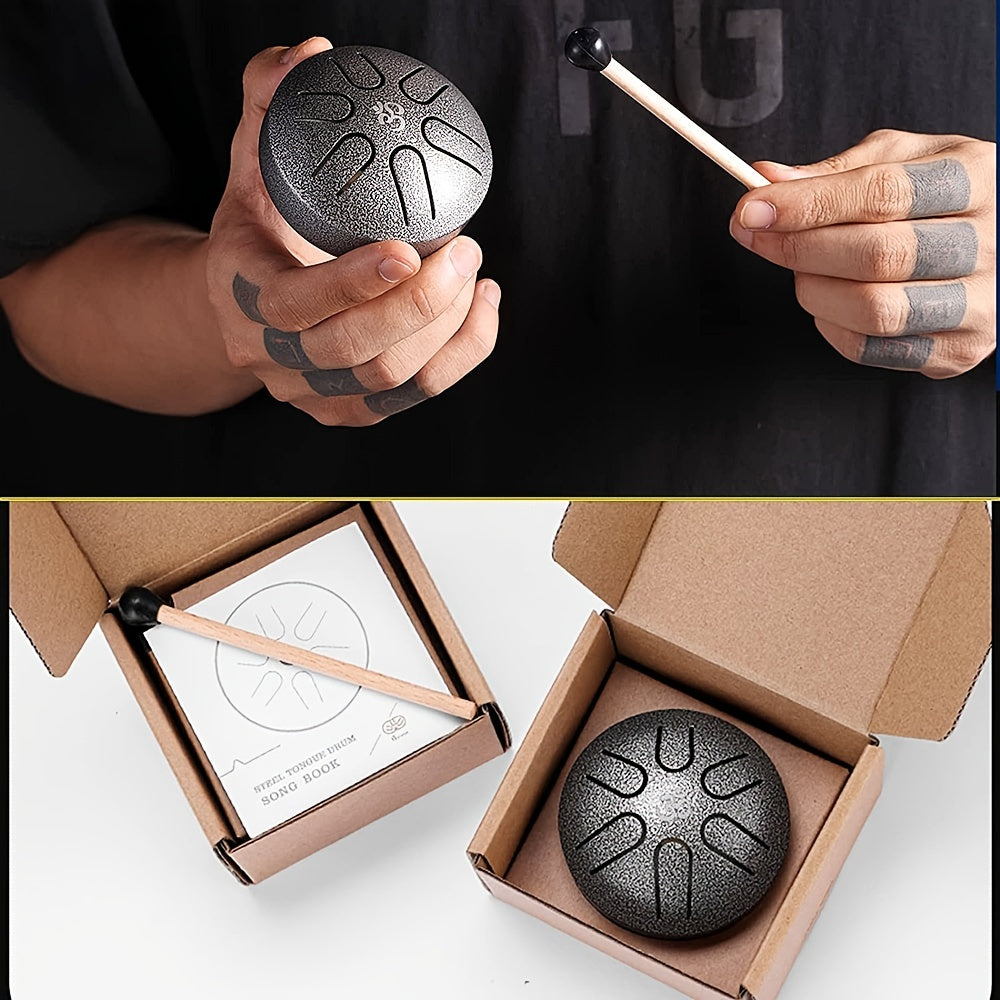 Mini Steel Tongue Drum - 6 Notes