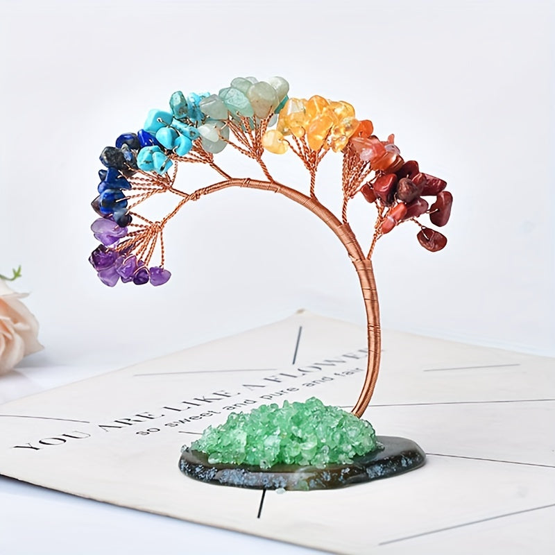 1pc Natural Crystal Tree Ornaments