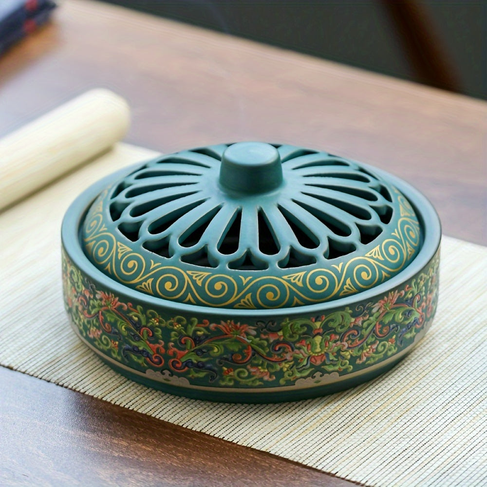 Elegant Ceramic Incense Holder