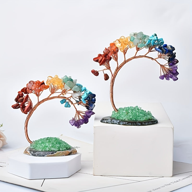 1pc Natural Crystal Tree Ornaments