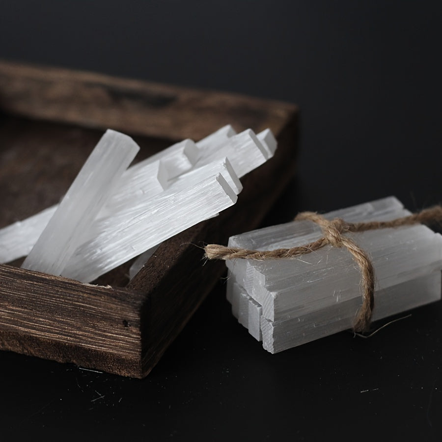 10/20pcs Natural Selenite Crystal Sticks