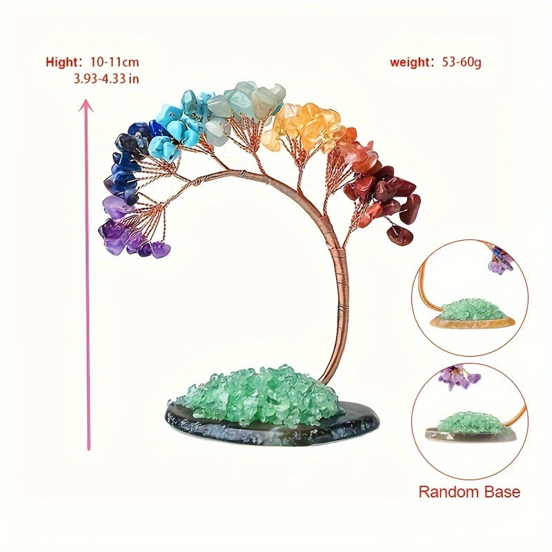 1pc Natural Crystal Tree Ornaments